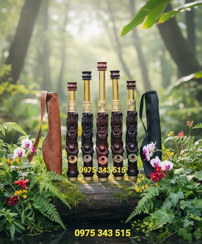 Điếu Mini : Gỗ Mun Rút 3D Bọc Đồng 45cm Kéo Dài 65cm ( Combo ) Điếu Mini : Gỗ Mun Rút 3D Bọc Đồng 45cm Kéo Dài 65cm ( Combo )