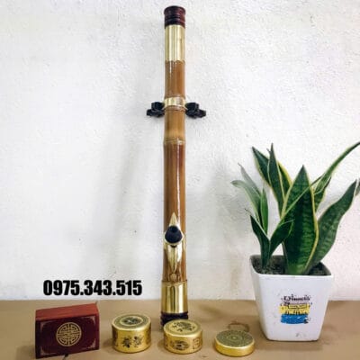 Điếu Cày : Tre Gai Bọc Đồng 1 Lớp 65cm ( Hàng Vip )